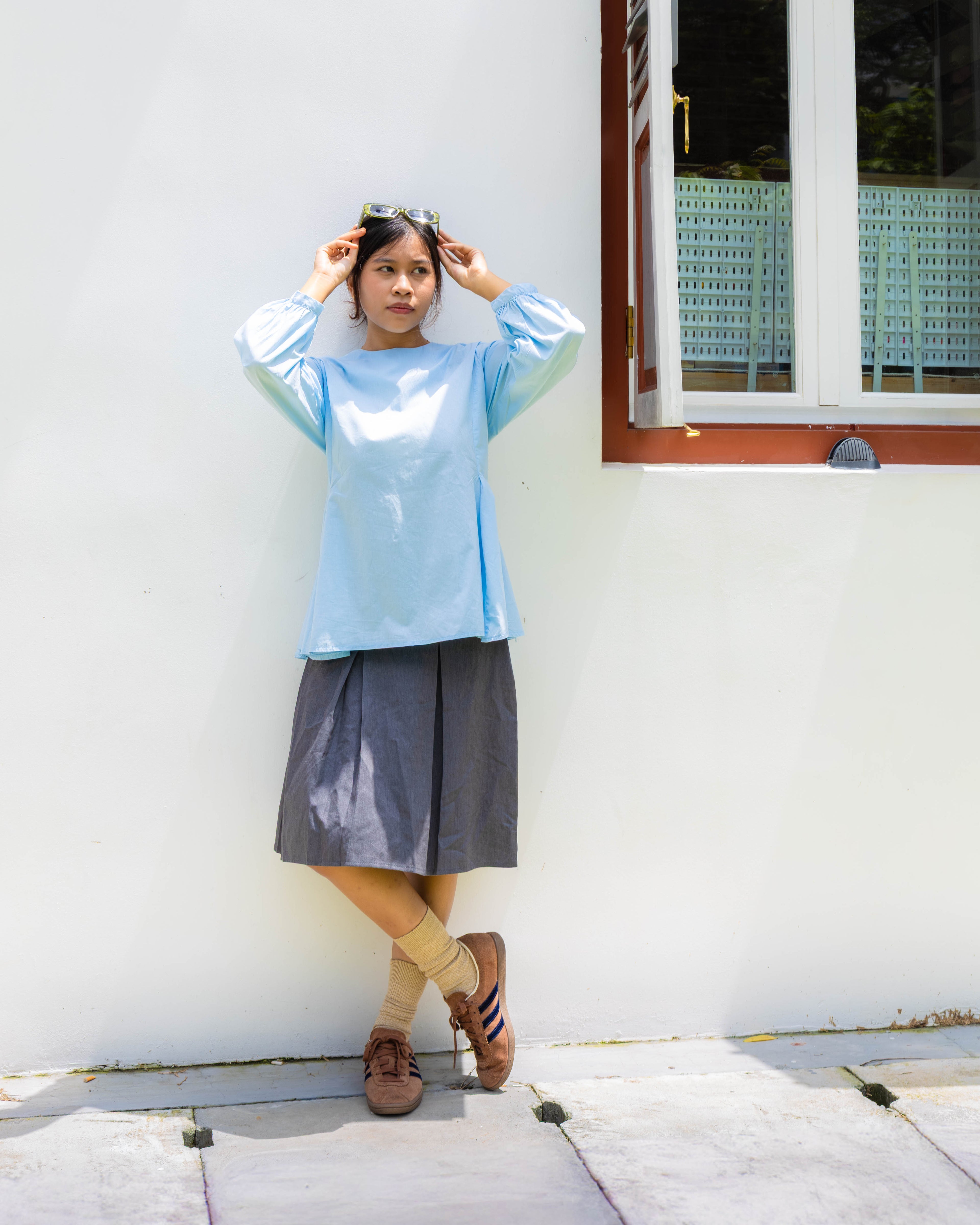 CITEE Top in Baby Blue